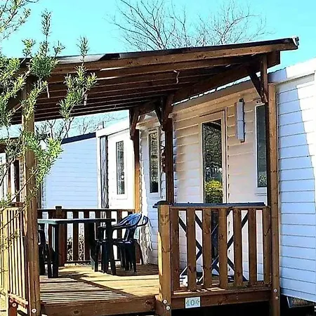 Mobil-home Climatise, Animaux Admis - 6 Pers. - Api-1-52-2384 * Les Vans